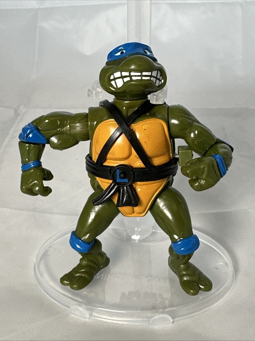 Vintage Playmates TMNT Vintage Wacky Action Sword Slicin Leonardo 1990